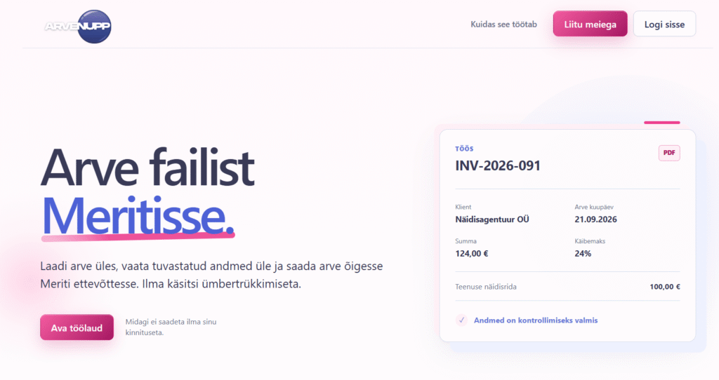 arvenupp.ee arvetöötlusprogramm